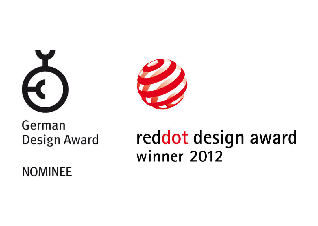 German Design Award Nominee / reddot design award winner 2012